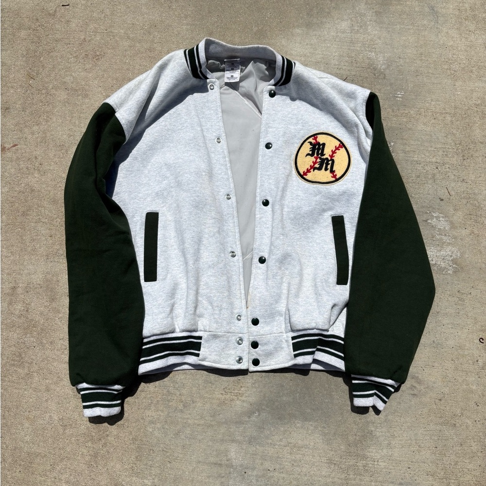 Vintage 90s Jeff Hamilton Disney Mickey Mouse Multi Color Bomber Jacket